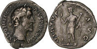 Denarius Antonin le Pieux, Rome, Silber, SS, RIC:102B -