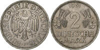 Deutschland 2 Deutschemark Stuttgart, Kupfer-Nickel, VZ+, KM:111 -