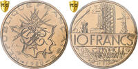 Frankreich 10 Francs Mathieu, Paris, Tranche B, Kupfer-Nickel, PCGS -