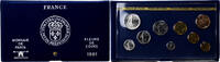 Frankreich Coffret 1 c. à 10 frs. MDP, série FDC, STGL -