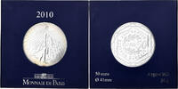 Frankreich 50 Euro Semeuse, MDP, Silber, UNZ+ -
