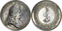 Frankreich Medaille 1688 Louis XIV, 22 Villes prises par le Dauphin, Silber VZ+