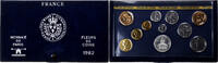 Frankreich Coffret 1 c. à 100 frs. MDP, série FDC, STGL -
