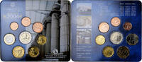 Griechenland Set 1 ct. - 2 Euro Coin Card. BU, Athens, STGL -