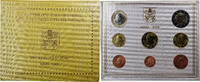 Vatikan Set 1 ct. - 2 Euro Benedict XVI, BU, Rome, STGL -