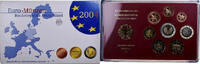 Deutschland Set 1 ct. - 2 Euro PP, Karlsruhe, STGL -