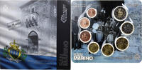 San Marino Set 1 ct. - 2 Euro FDC, Rome, STGL -