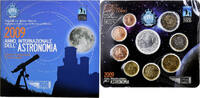San Marino Set 1 ct. - 5 Euro International Year of Astronomy, FDC -
