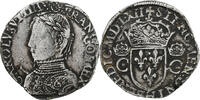 Frankreich Teston Charles IX, La Rochelle, Silber, S+, Gadoury:429 -