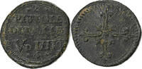 Italien Coin weight 2 Pistoles d'Italie, V Deniers IIII Grains, Bronze -