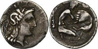 Diobol Lucania, Heracleia, Silber, SS, HGC:1-986, HN Italy:1380 -