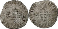 Frankreich Double Parisis Charles IV, Billon, S+, Duplessy:244b -