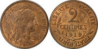 Frankreich 2 Centimes Daniel-Dupuis, Paris, Bronze, VZ, KM:841 -