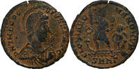 Follis Theodosius I, Nicomedia, Bronze, S+, RIC:25c -