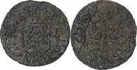 Frankreich Douzain Louis XIII, Billon, SGE+, Gadoury:19 -