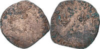 Frankreich Double Tournois Henri III, Kupfer, S, Gadoury:455 -