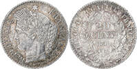 Frankreich 20 Centimes Cérès, Paris, Silber, SS+, Gadoury:303 -