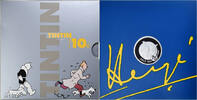 Belgien 10 Euro Tintin, 75e anniversaire, Brussels, PP, STGL, Silber -