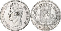 Frankreich 5 Francs Charles X, Bayonne, Silber, SS, Gadoury:644 -