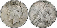 Vereinigte Staaten Dollar Peace, San Francisco, Silber, S+, KM:150 -