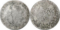 AUSTRIAN NETHERLANDS Escalin Maria Theresa, Anvers, Silber, S, KM:15 -