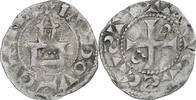 Frankreich Denier Louis VI le gros, Dreux, 1st Type, Silber, SS -