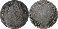 Frankreich 1/10 Écu aux branches d'olivier Louis XV, Toulouse, Silber -