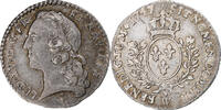 Frankreich 1/20 Écu au bandeau Louis XV, Lille, Silber, SS, Gadoury:284 -