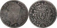 Frankreich 1/5 Écu aux branches d'olivier Louis XV, Perpignan, Silber -