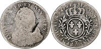 Frankreich 1/10 Écu aux branches d'olivier Louis XV, Grenoble, Silber -