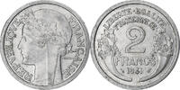 Frankreich 2 Francs Morlon, Paris, Aluminium, SS+, Gadoury:538 -