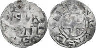 Frankreich Denier Philippe II Auguste, Arras, Billon, S -