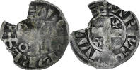 Frankreich Denier Parisis Philippe II Auguste, Arras, Billon, S -