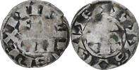 Frankreich Denier Parisis Philippe II Auguste, Paris, Billon, S -