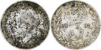 United Kingdom 3 Pence George V, London, Silber, SS, Spink:4015 -