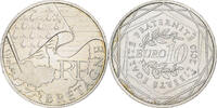 Frankreich 10 Euro Bretagne, Monnaie de Paris, Silber, VZ -