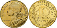 Frankreich 10 Centimes Marianne, Paris, Aluminum-Bronze, UNZ -
