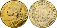 Frankreich 10 Centimes Marianne, Paris, Aluminum-Bronze, UNZ -