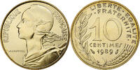 Frankreich 10 Centimes Marianne, Paris, Aluminum-Bronze, UNZ -