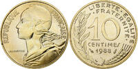 Frankreich 10 Centimes Marianne, Paris, Aluminum-Bronze, UNZ -