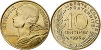 Frankreich 10 Centimes Marianne, Paris, Aluminum-Bronze, UNZ -