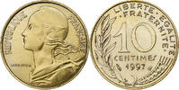 Frankreich 10 Centimes Marianne, Paris, Aluminum-Bronze, UNZ -