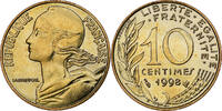 Frankreich 10 Centimes Marianne, Paris, Aluminum-Bronze, UNZ -