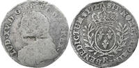 Frankreich 1/20 Ecu aux branches d'olivier Louis XV, Orléans, Silber -