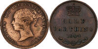 United Kingdom 1/2 Farthing Victoria, London, Kupfer, S+, KM:738 -