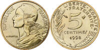 Frankreich 5 Centimes Marianne, Pessac, BU, Aluminum-Bronze, UNZ+ -