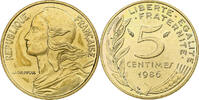 Frankreich 5 Centimes Marianne, Pessac, BU, Aluminum-Bronze, VZ+ -