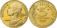 Frankreich 5 Centimes Marianne, Pessac, BU, Aluminum-Bronze, UNZ -
