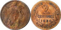 Frankreich 2 Centimes Daniel-Dupuis, Paris, Bronze, S, Gadoury:107 -