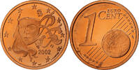 Frankreich Euro Cent PP, Monnaie de Paris, Copper Plated Steel, STGL -